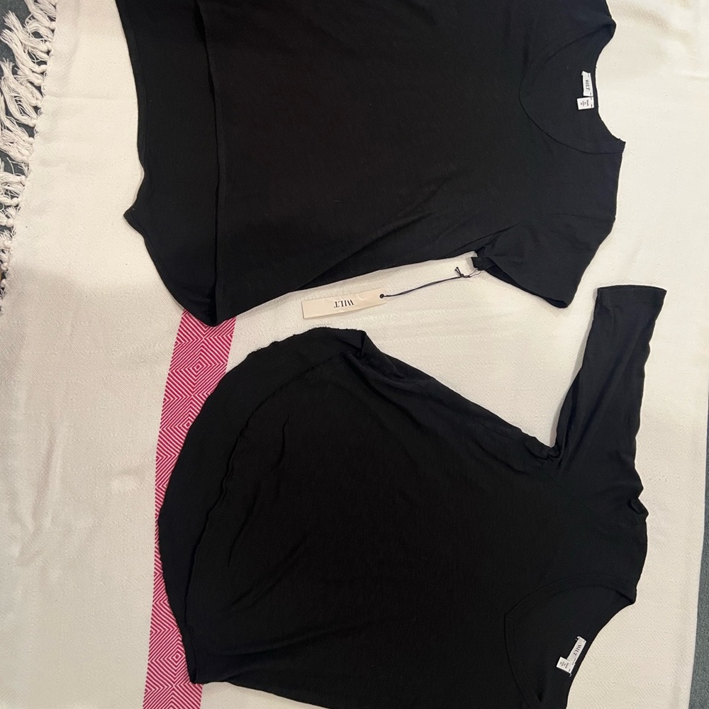 Wilt Black Short Sleeve Women's Tee